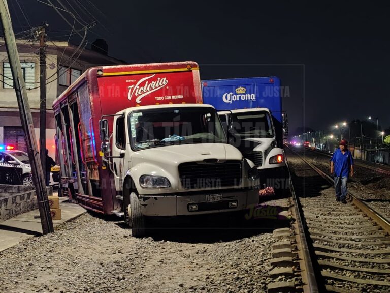 Casi se lo lleva el tren