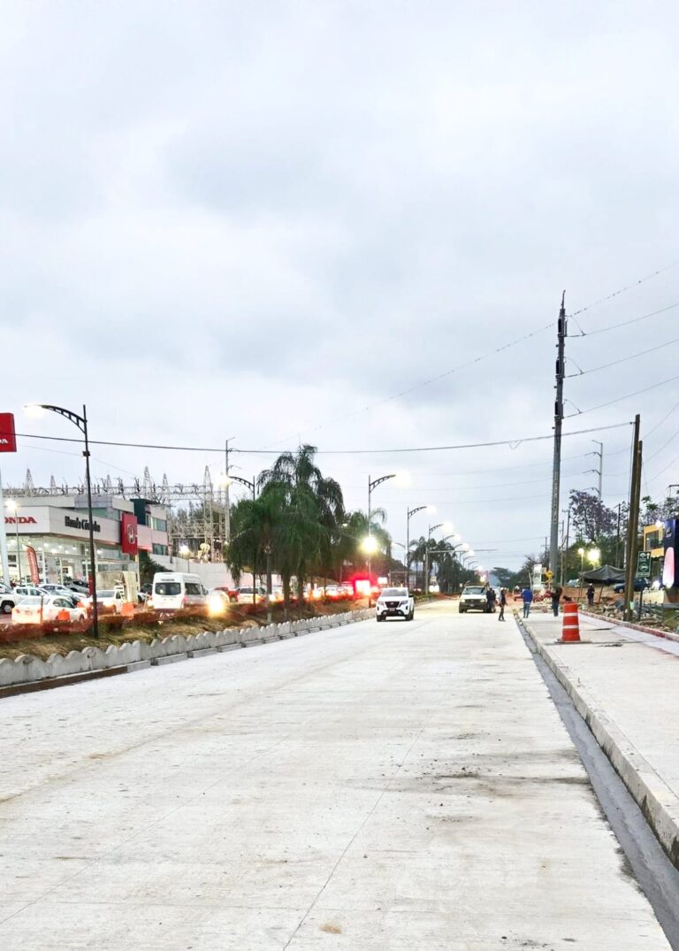 Se apertura la vialidad del boulevard Tratados de Córdoba
