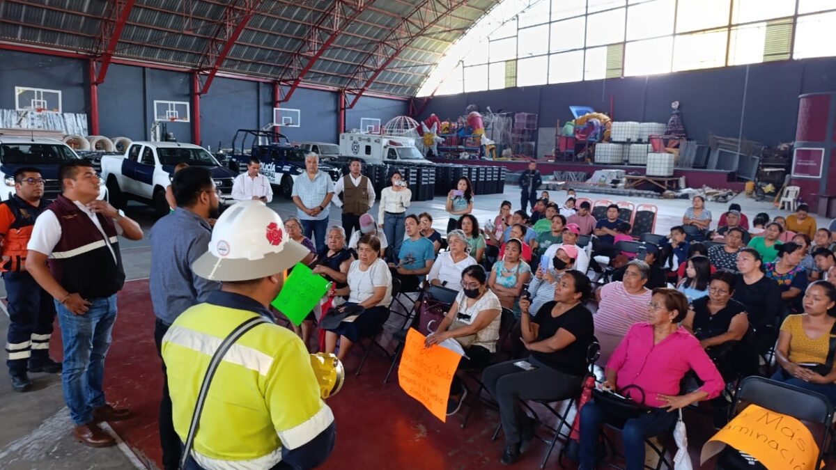 AUTORIDADES DAN SEGUIMIENTO A PROBLEMÁTICA EN PLANTA FIRIOB