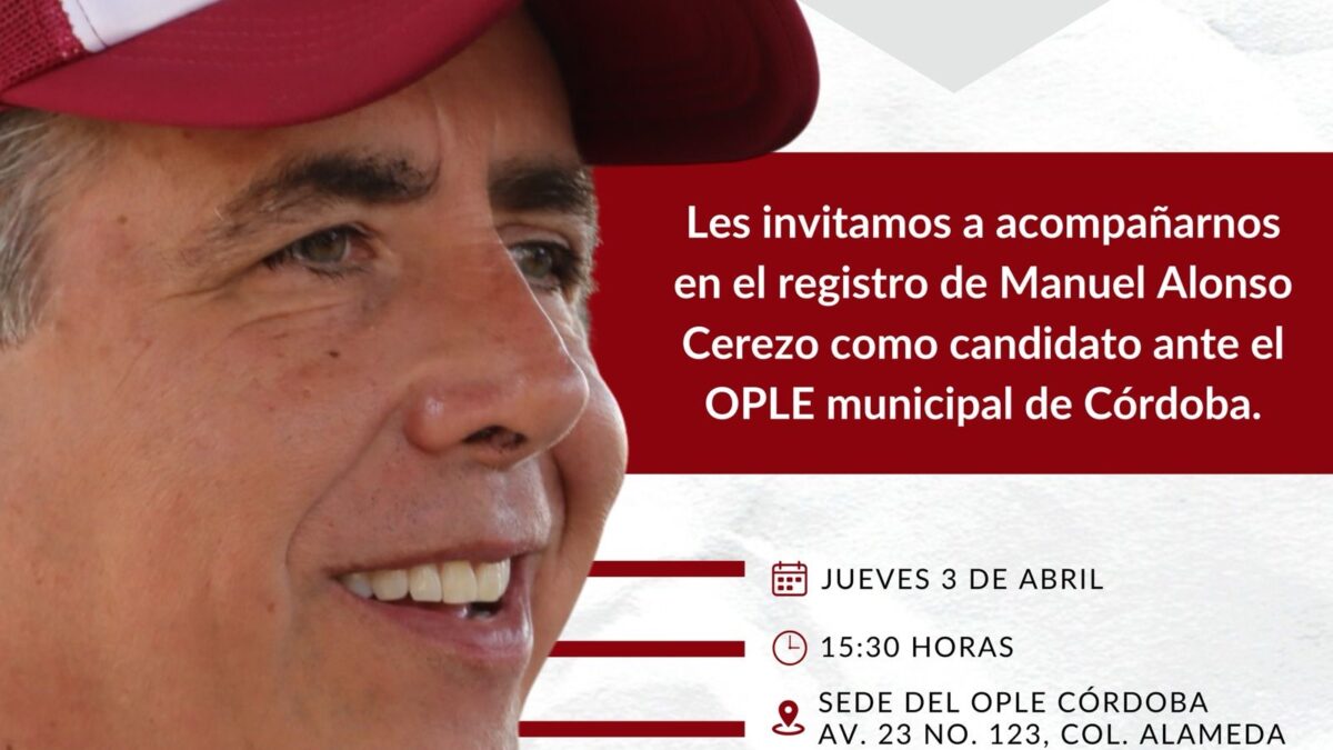 Con brigadas de afiliación a Morena, Manuel Alonso fortalece la 4T en Córdoba