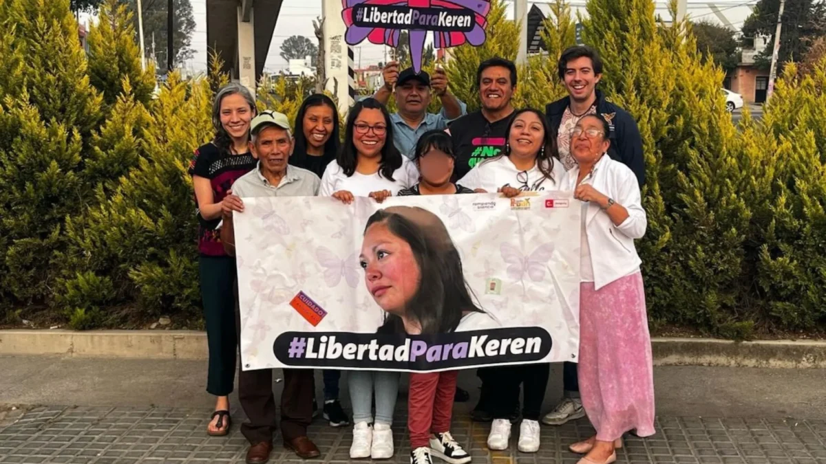 Keren Selsy Ordóñez es liberada tras 9 años de estar en prisión por un delito que no cometió