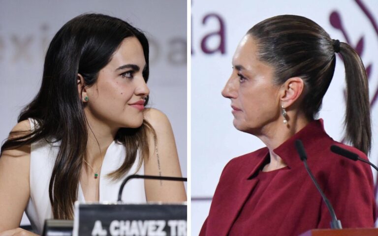 Sheinbaum se posiciona ante polémica de Andrea Chávez; enviará carta a Morena 