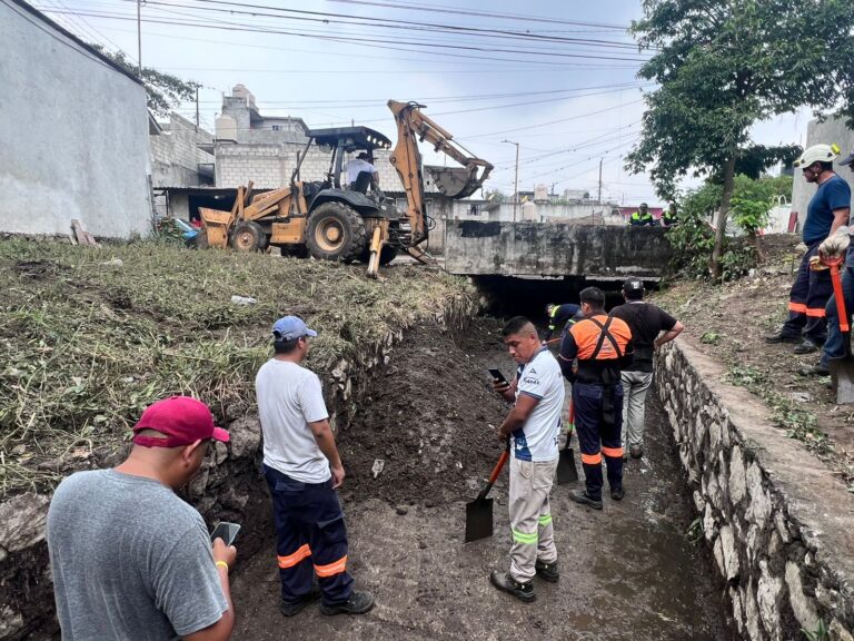 Brinda apoyo PC municipal a más de 35 familias en riesgo por la tormenta de ayer