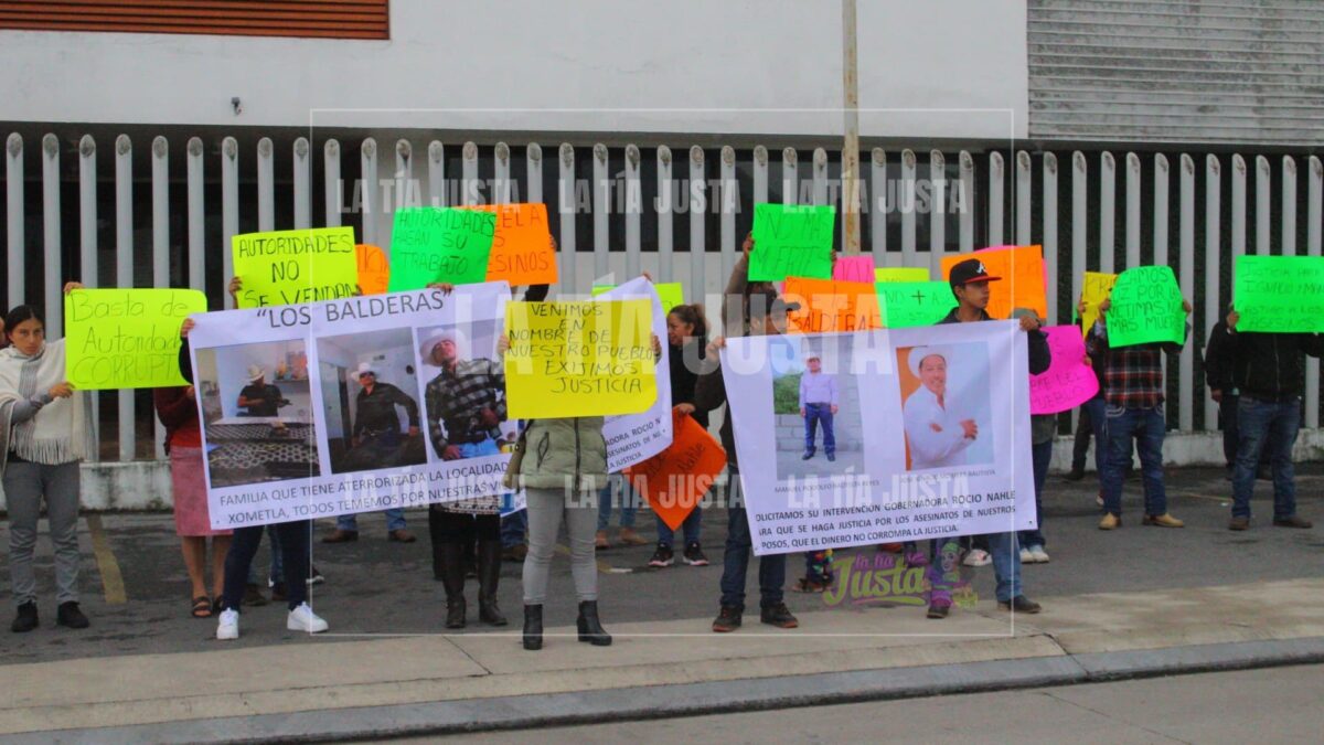 Protesta en Fiscalía de Orizaba