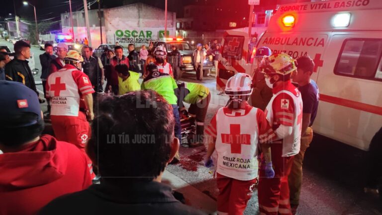 Grave accidente en Ciudad Mendoza