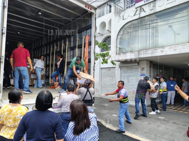 Llegan boletas de la elección del Poder Judicial a INE Orizaba