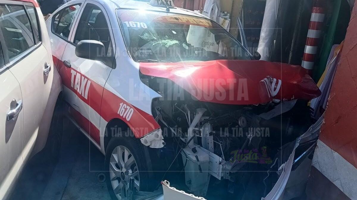 Accidente en pleno centro de Orizaba