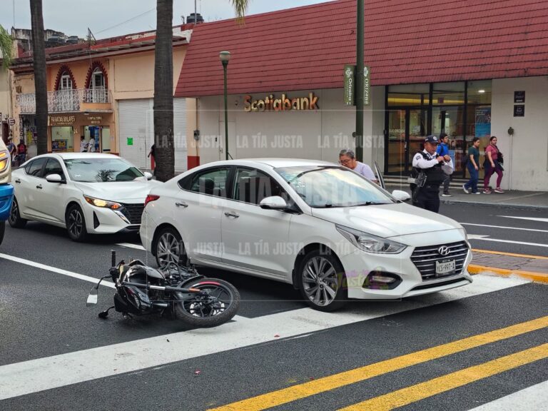 CHOQUE DEJA UNA PERSONA LESIONADA