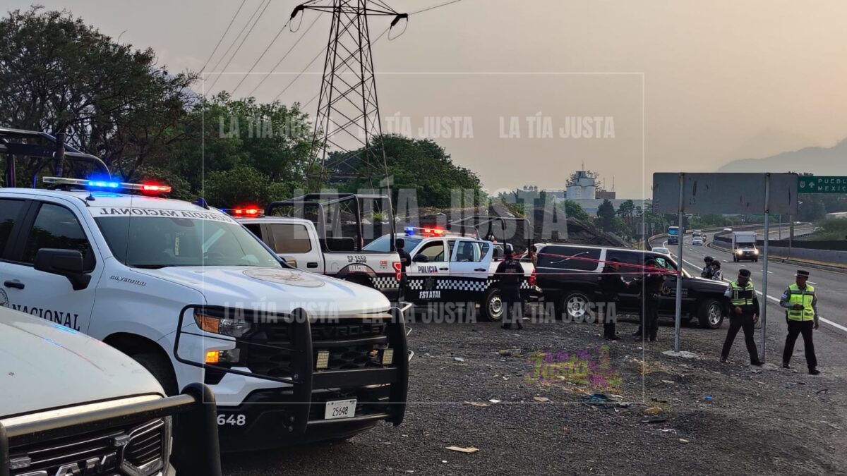 Localizan a hombre sin vida a un costado de la Autopista 150D Puebla – Orizaba