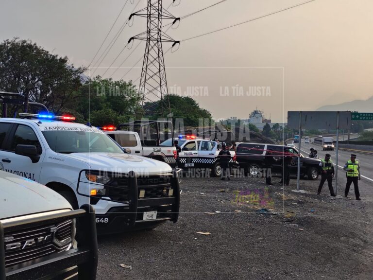 Localizan a hombre sin vida a un costado de la Autopista 150D Puebla – Orizaba