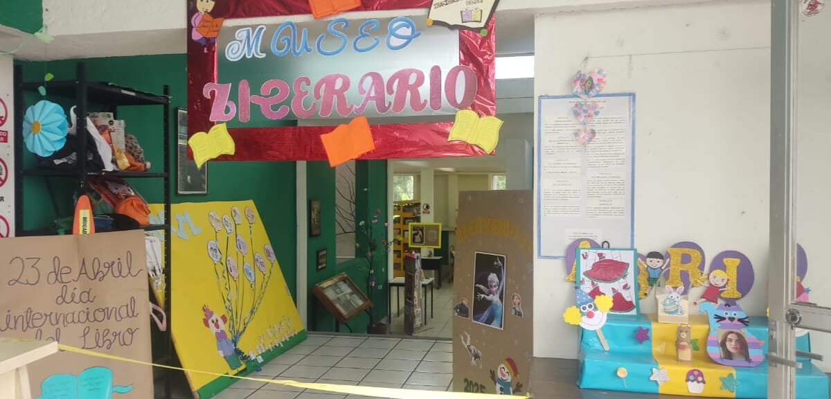 Realizan niños y niñas Museo Literario en bibliotecas
