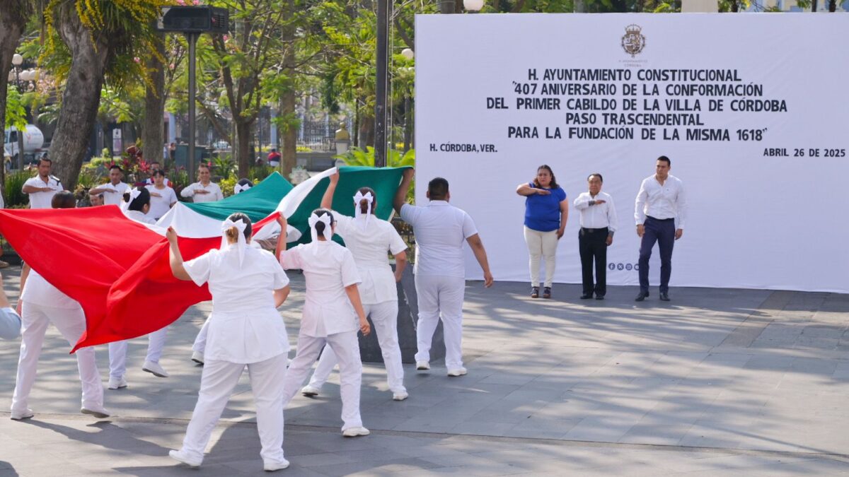 Conmemoran autoridades conformación del primer Cabildo de la Villa de Córdoba
