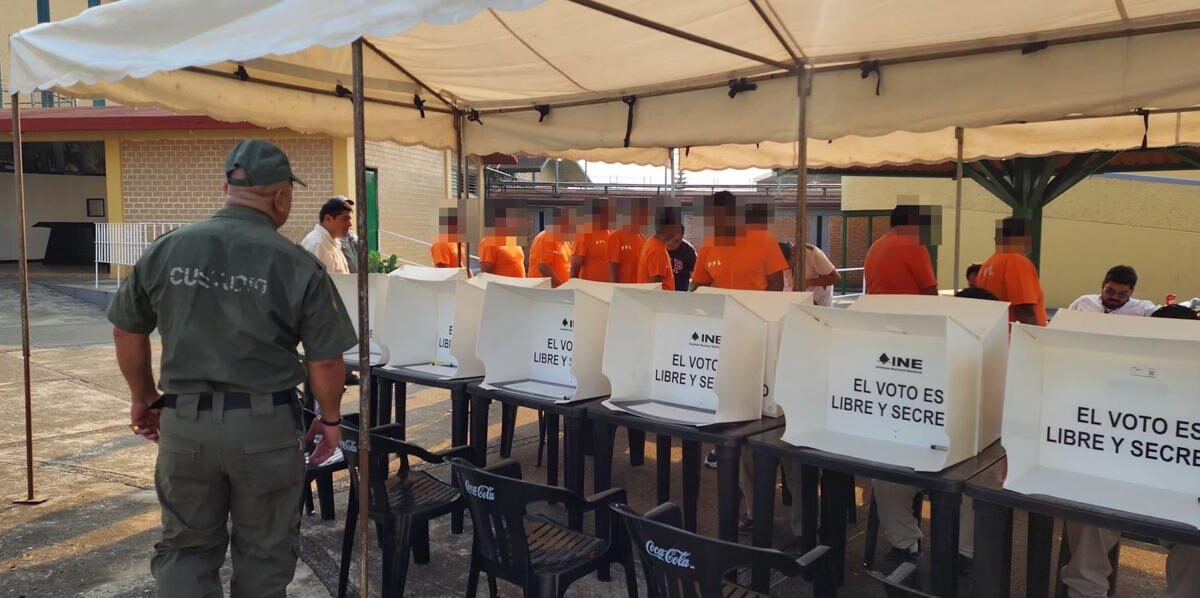Por primera vez, 957 Personas Privadas de la Libertad ejercen voto anticipado en Veracruz para elegir alcaldías