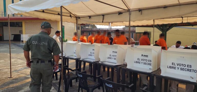 Por primera vez, 957 Personas Privadas de la Libertad ejercen voto anticipado en Veracruz para elegir alcaldías
