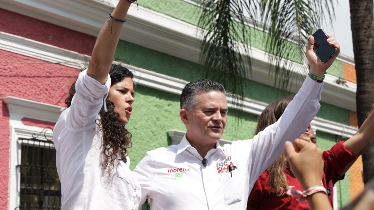 Luisa María Alcalde respalda a Igor Rojí en Orizaba