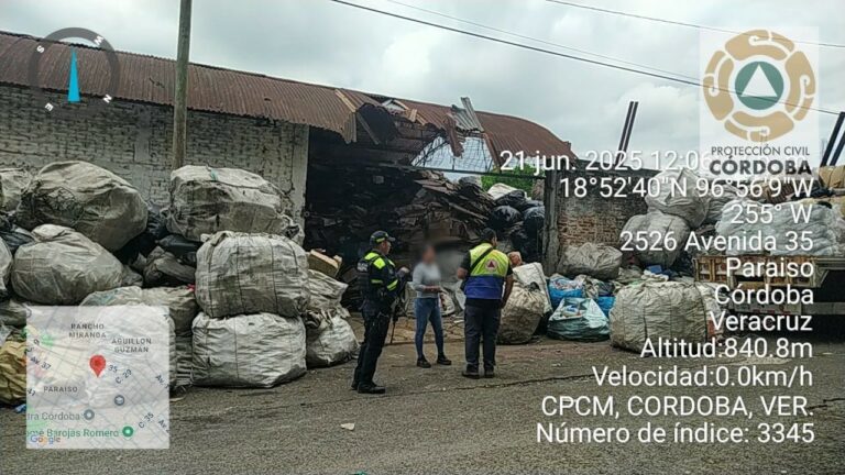 Realizan visita a recicladora en la Colonia Paraíso