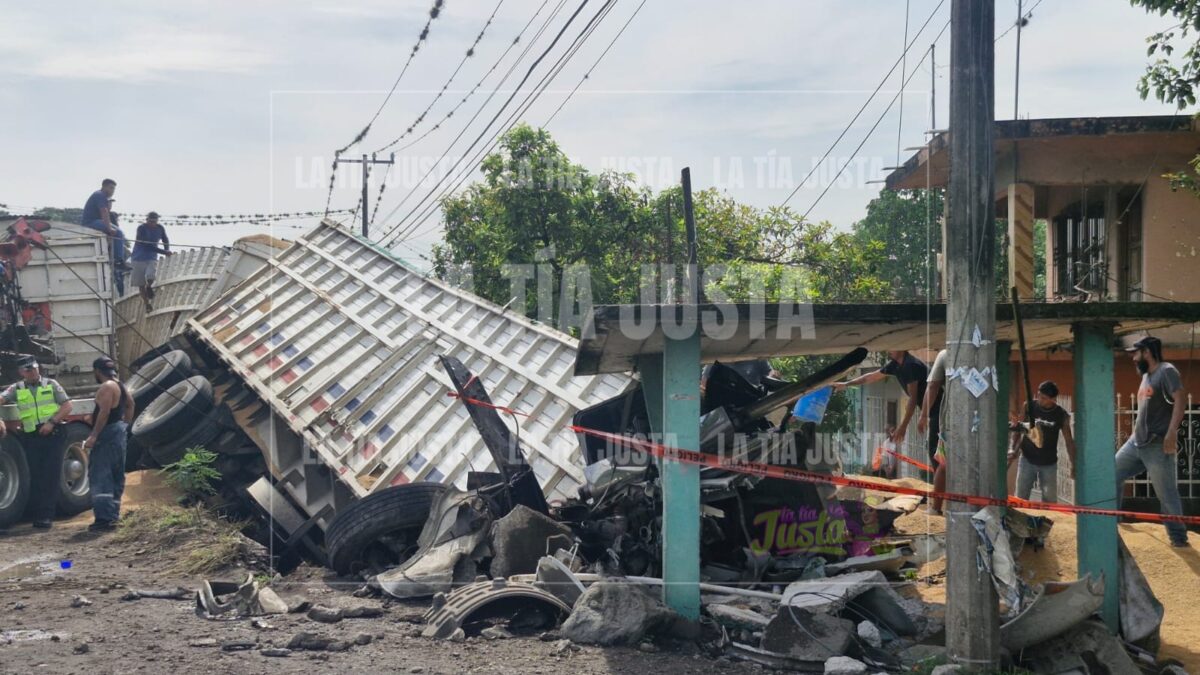 PIERDE LA VID4 EN APARATOSO ACCIDENTE