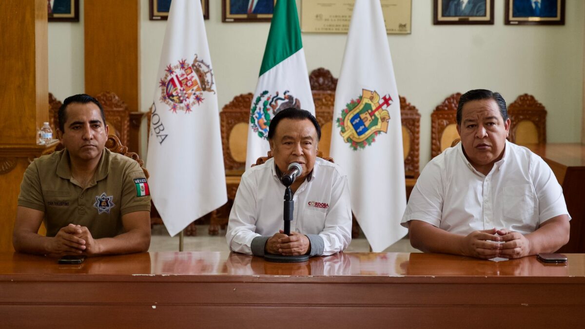 Alcalde Juan Martínez Flores da a conocer la baja al director de Tránsito en Córdoba
