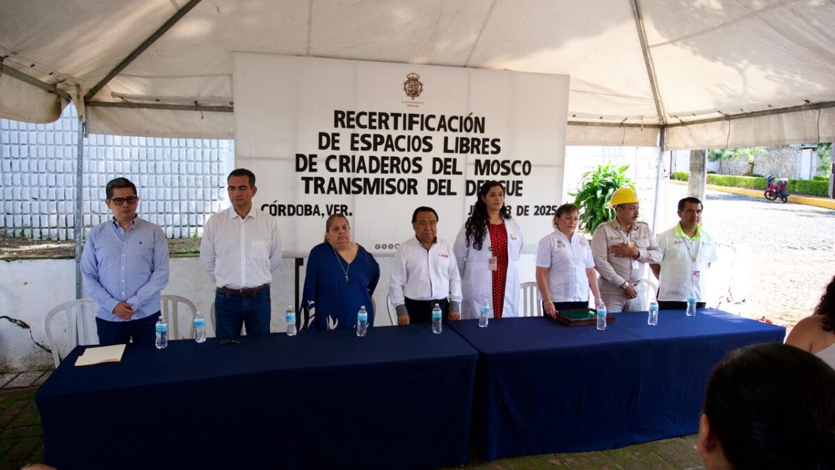 Por cuatro años consecutivos, cementerios municipales son espacios Libres de Criaderos del Mosco Transmisor del Dengue