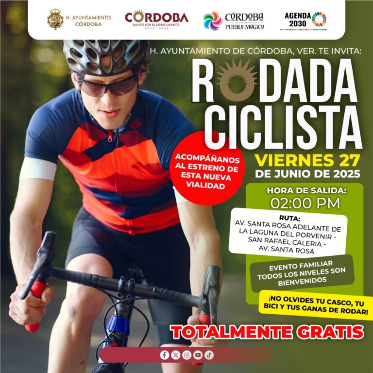 Ven con tu familia a la rodada ciclista