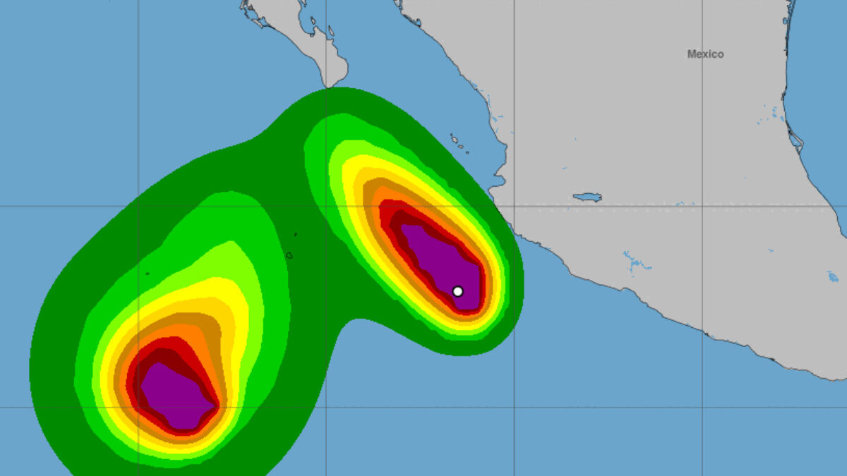 Huracán Bárbara: alerta por lluvias fuertes y corrientes potencialmente mortales