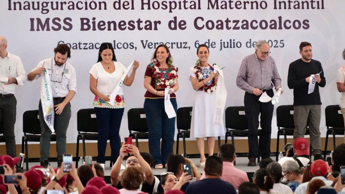 Hospital Materno Infantil de Coatzacoalcos, sello de transformación y justicia social: Rocío Nahle