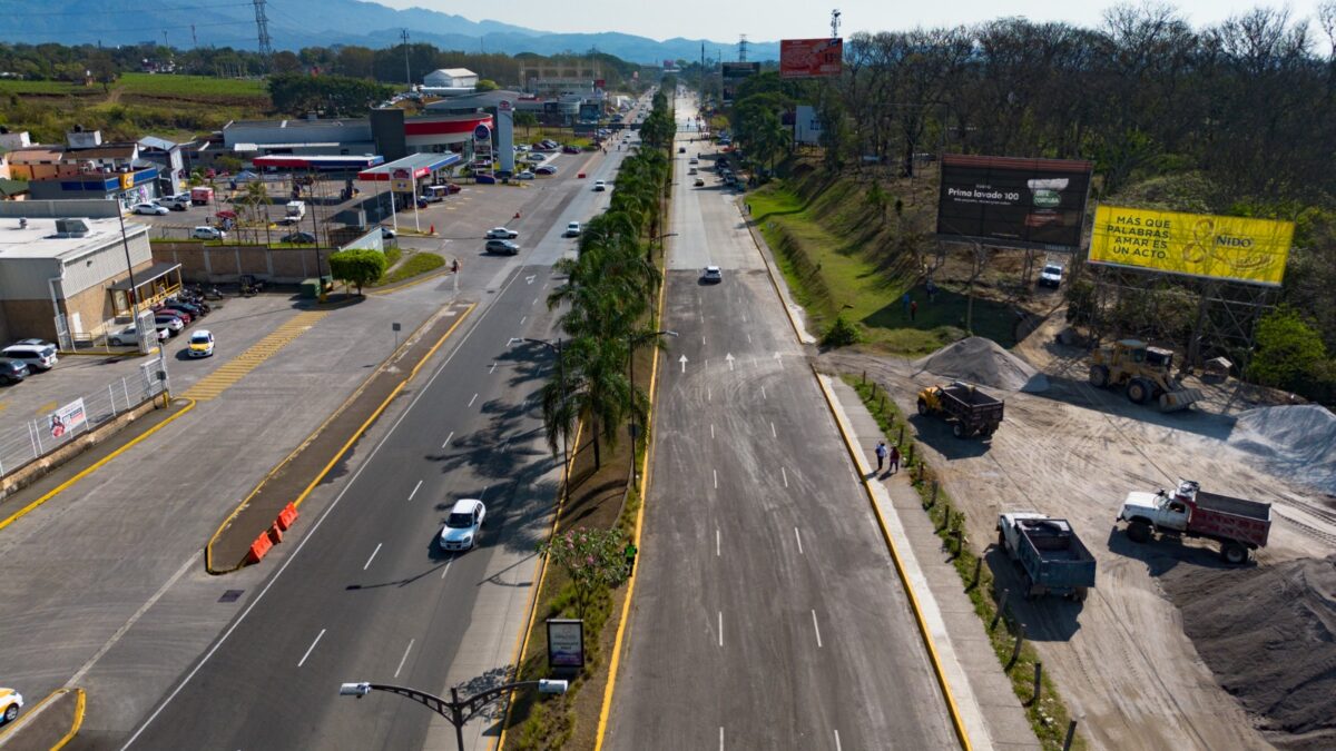 Darán continuidad a balizamiento en el Boulevard Tratados de Córdoba, próxima semana atenderán pavimentación asfáltica