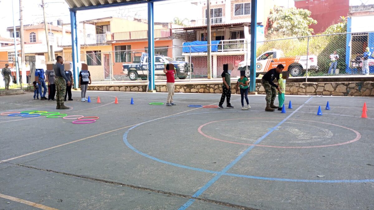 Llega Patrulla Juvenil al Parque Santa Rita para niños y niñas de la zona