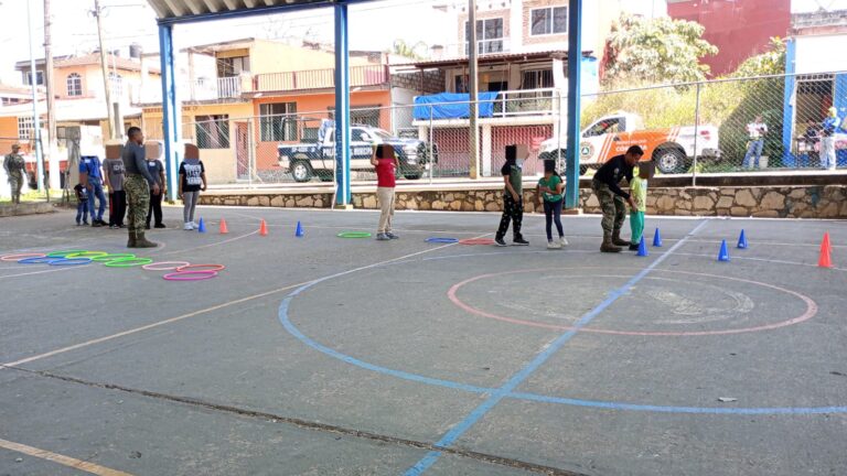 Llega Patrulla Juvenil al Parque Santa Rita para niños y niñas de la zona