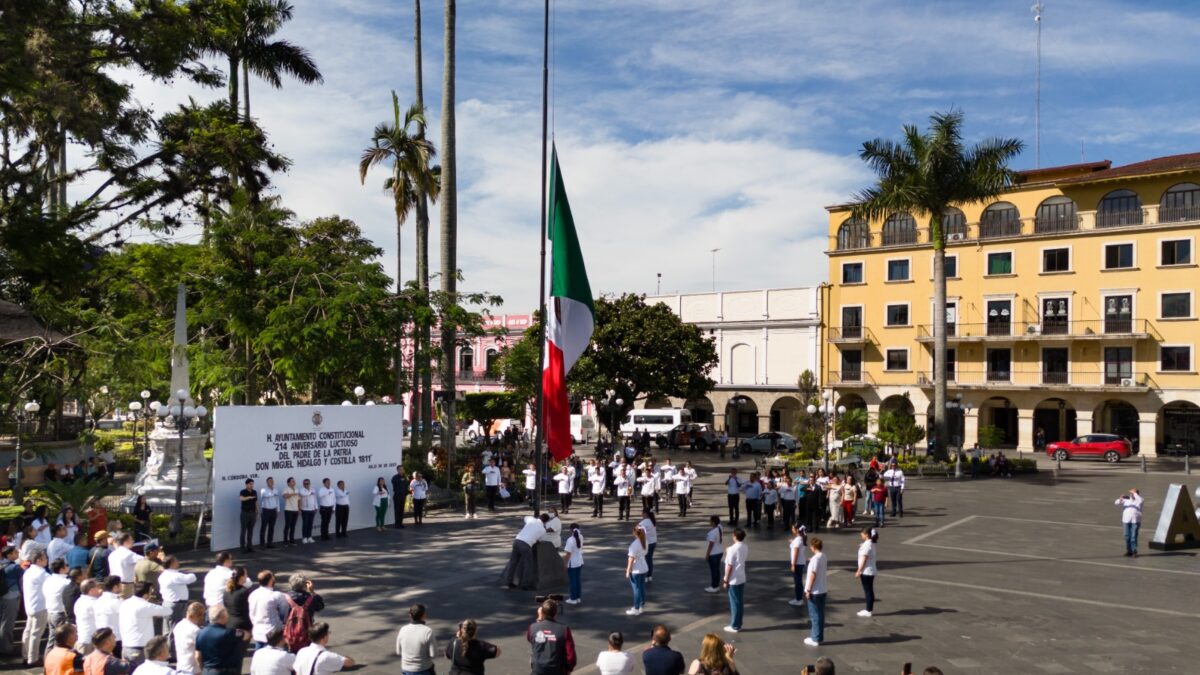 Conmemoran autoridades el 214 aniversario luctuoso del padre de la patria, Don Miguel Hidalgo y Costilla