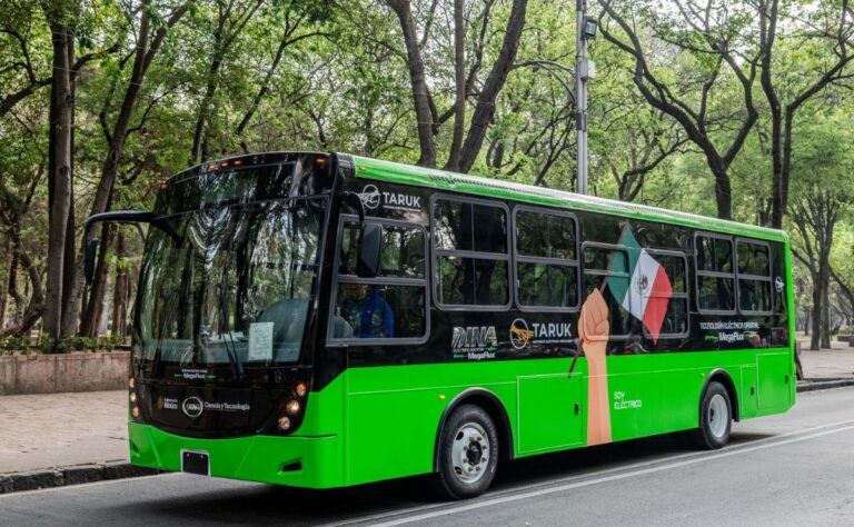 Primer autobús eléctrico de México tendría pedido de 20 mil unidades