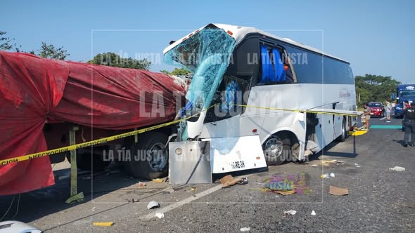 ACCIDENTE DE AUTOBÚS DEJA CUATRO PERSONAS SIN VIDA Y 12 LESIONADOS