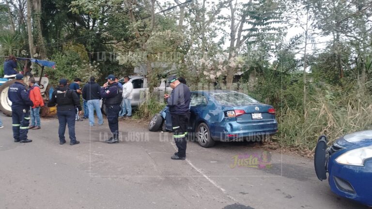 APARATOSO ACCIDENTE DEJA UN LESIONADO
