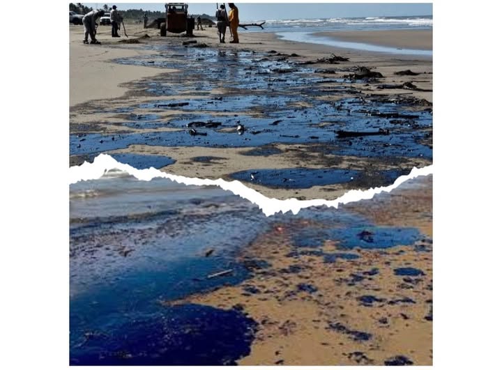 50 TONELADAS DE CRUDO RECOGIDAS: VERACRUZ LIMPIA PLAYAS CONTAMINADAS POR DERRAME DE TABASCO QUE SE EXTIENDE POR 630 KM