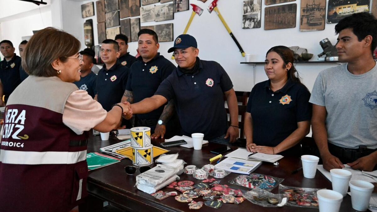 Capacita Ayuntamiento de Veracruz a cuerpos de emergencia