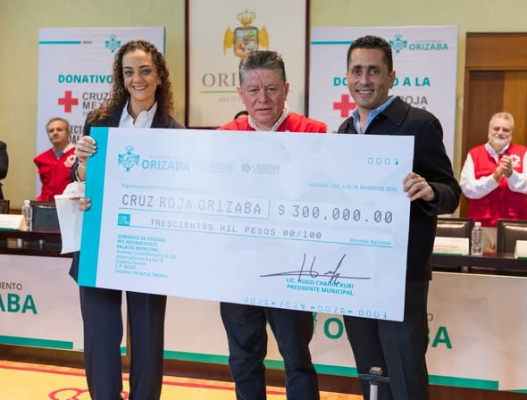 Inicia la Colecta Anual 2026 de Cruz Roja Mexicana con donativo del Ayuntamiento