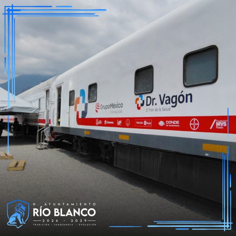!Dr. Vagón ya está en Río Blanco; consultas gratuitas inician este domingo desde las 6:00 horas!