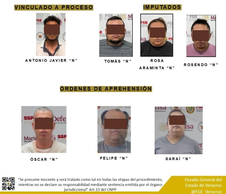 Atrapan a vario extorsionadores que operaban en Veracruz y Tamaulipas