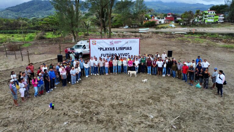Realiza San Andrés Tuxtla Limpieza de Playas 2026 