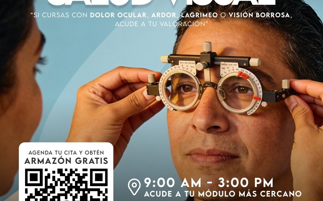 DIF Río Blanco impulsa Brigada de Salud Visual con atención gratuita para la ciudadanía
