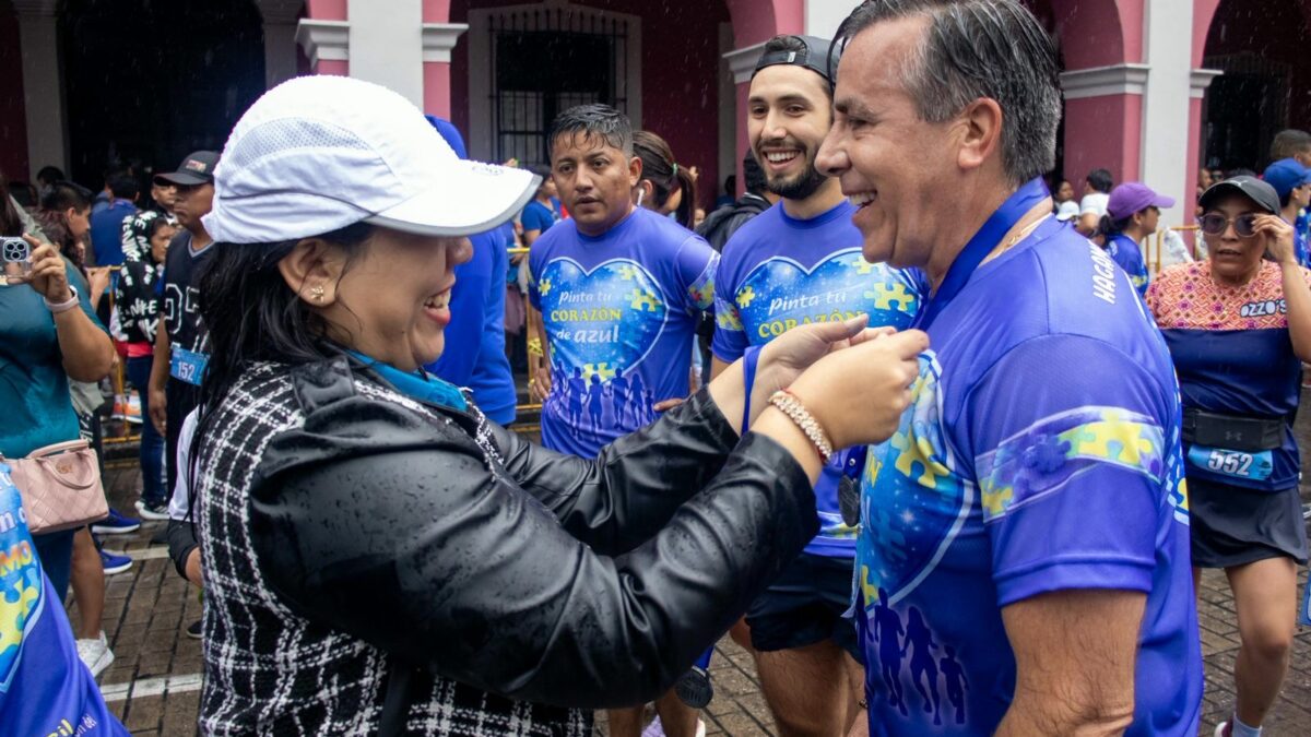 Récord histórico: 2 mil 500 corredores en la Primera Carrera Atlética del Autismo por la inclusión