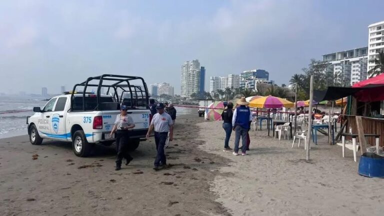 Muer3 niña de 13 años en playa de Boca del Río, Veracruz