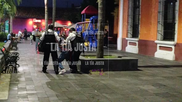 Detenido por alterar el orden público