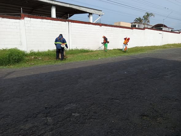 Fortín mantiene acciones de limpieza en espacios públicos
