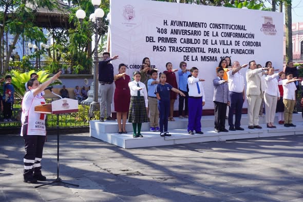 Conmemoran 408 aniversario de la conformación del primer Cabildo de Córdoba