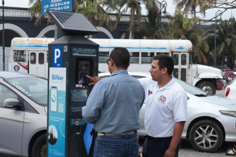 Suspende Ayuntamiento de Veracruz cobro de parquímetros este 1 de mayo