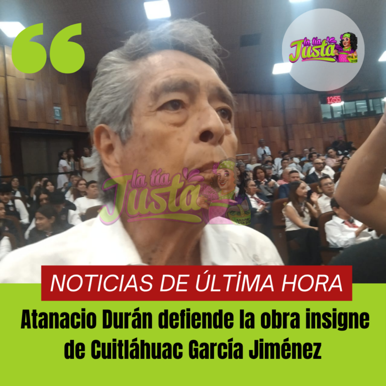 Atanacio Durán defiende la obra insigne de Cuitláhuac García Jiménez