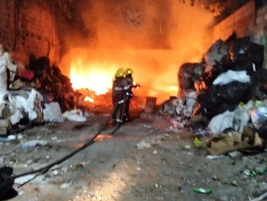 Arde basurero municipal