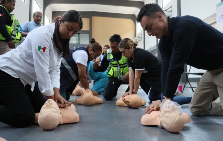Capacitan a personal del Ayuntamiento de Río Blanco en primeros auxilios básicos