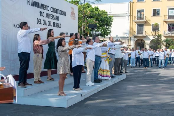 Ayuntamiento conmemora el 140 aniversario del Día del Trabajo